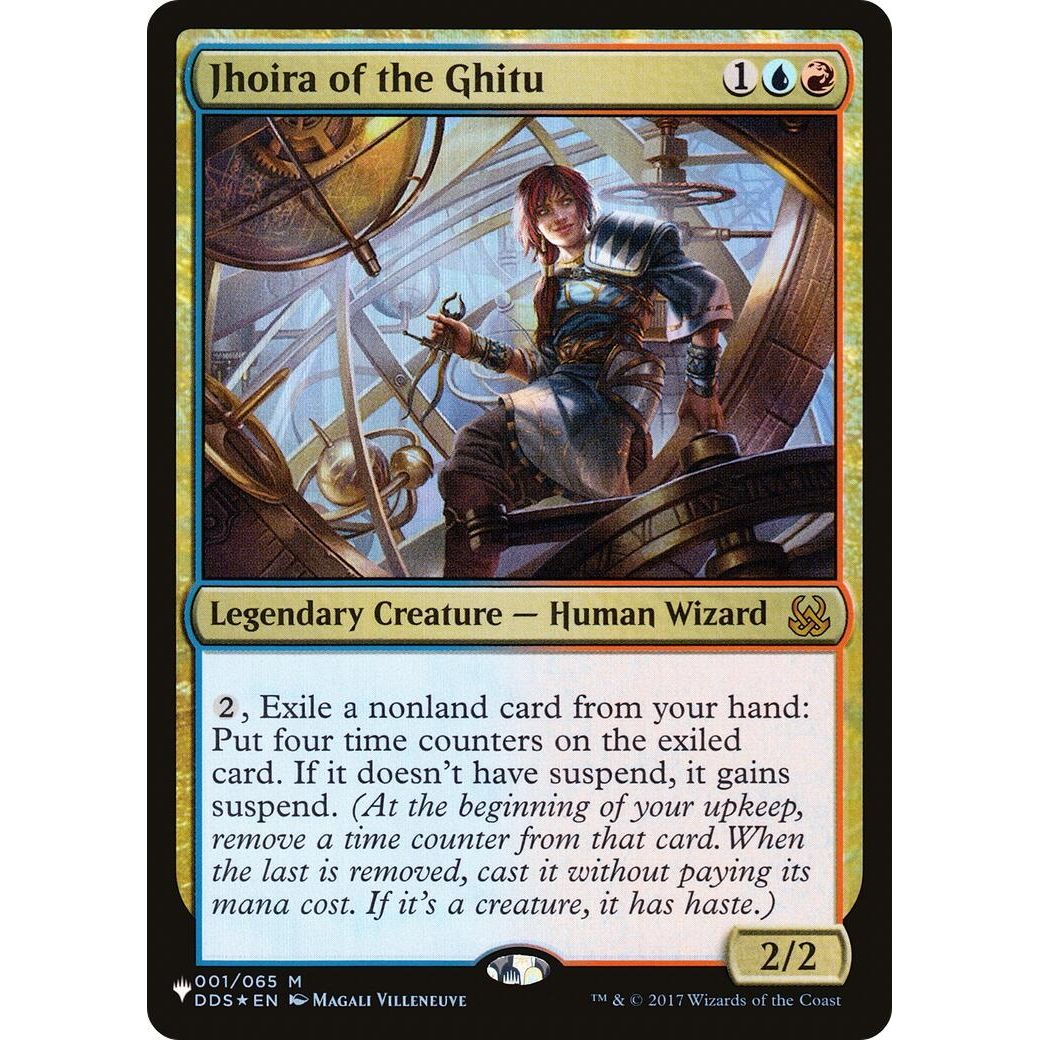 Image for Jhoira of the Ghitu (DDS) (001/065) (LIST) - Magic: The Gathering