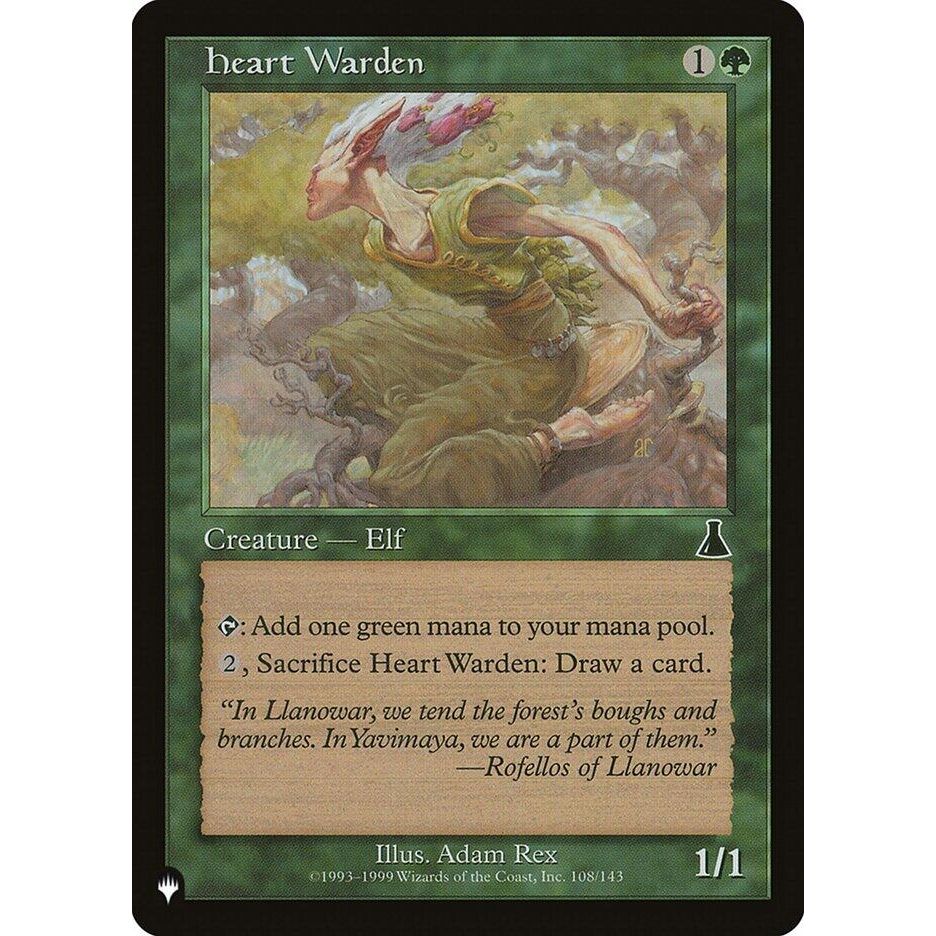 Image for Heart Warden (108/143) (LIST) - Magic: The Gathering