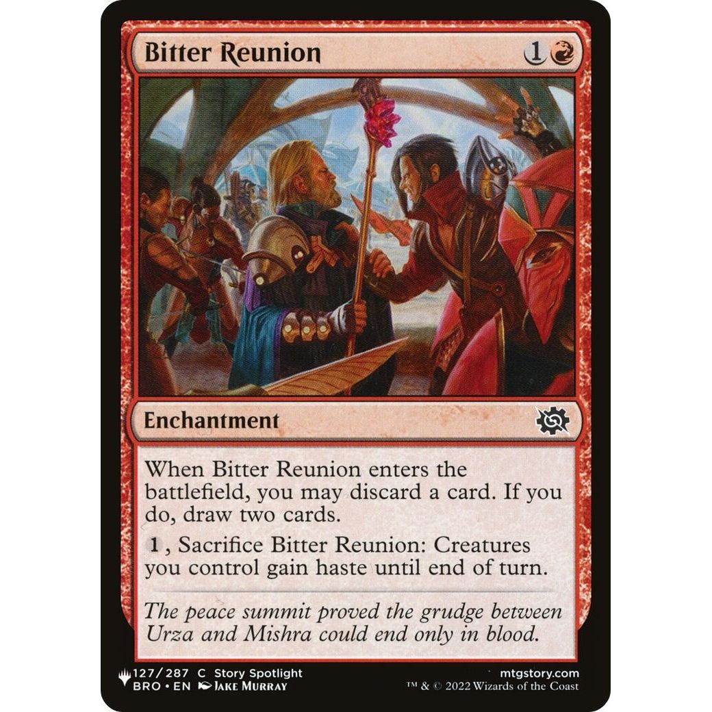 Image for Bitter Reunion (127/012) (LIST) - Magic: The Gathering