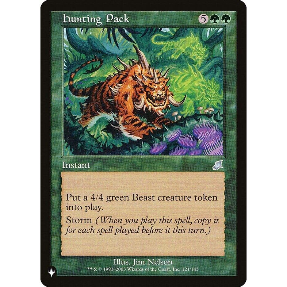 Image for Hunting Pack (121/143) (LIST) - Magic: The Gathering