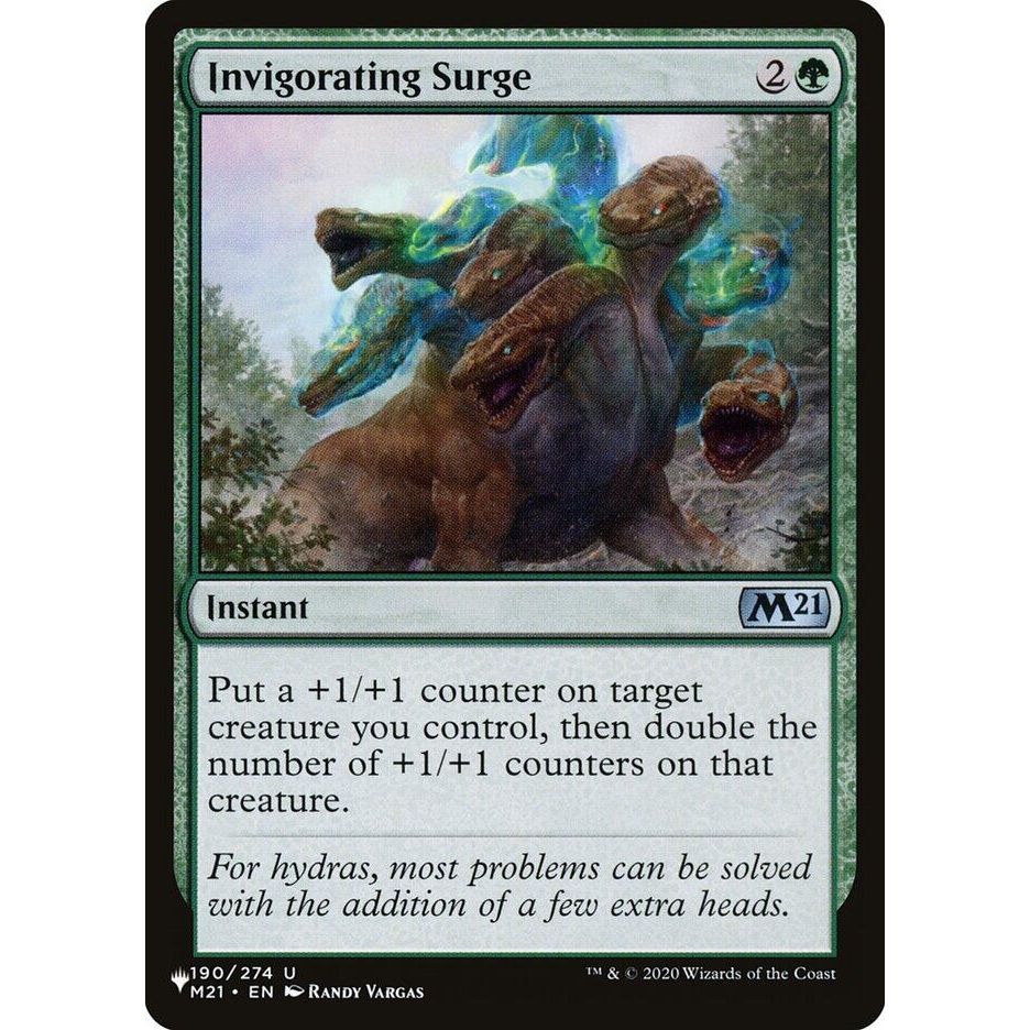 Image for Invigorating Surge (190/274) (LIST) - Magic: The Gathering