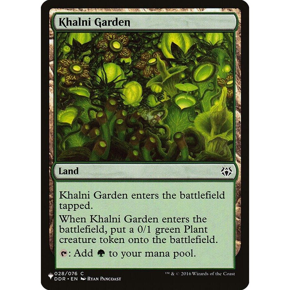 Image for Khalni Garden (028/076) (LIST) - Magic: The Gathering