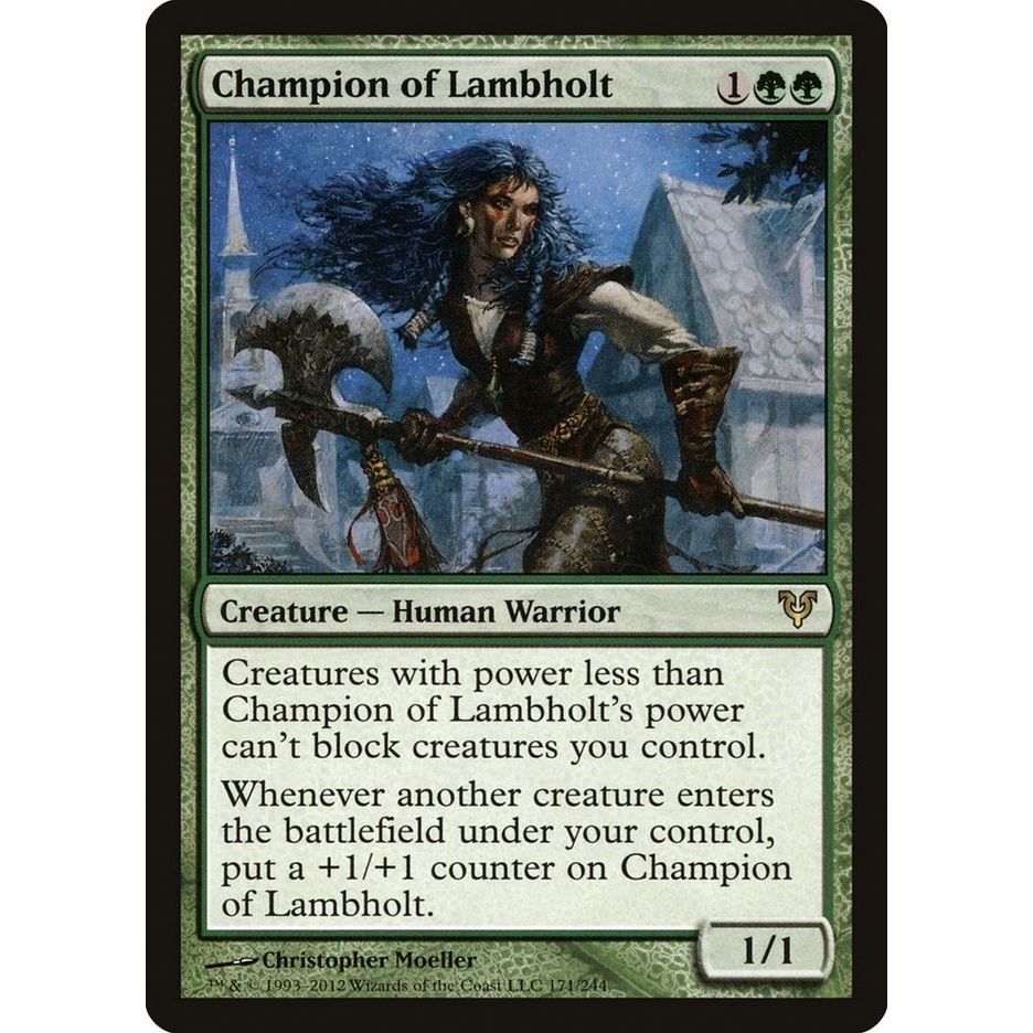 Image for Champion of Lambholt (171) (AVR) - Magic: The Gathering
