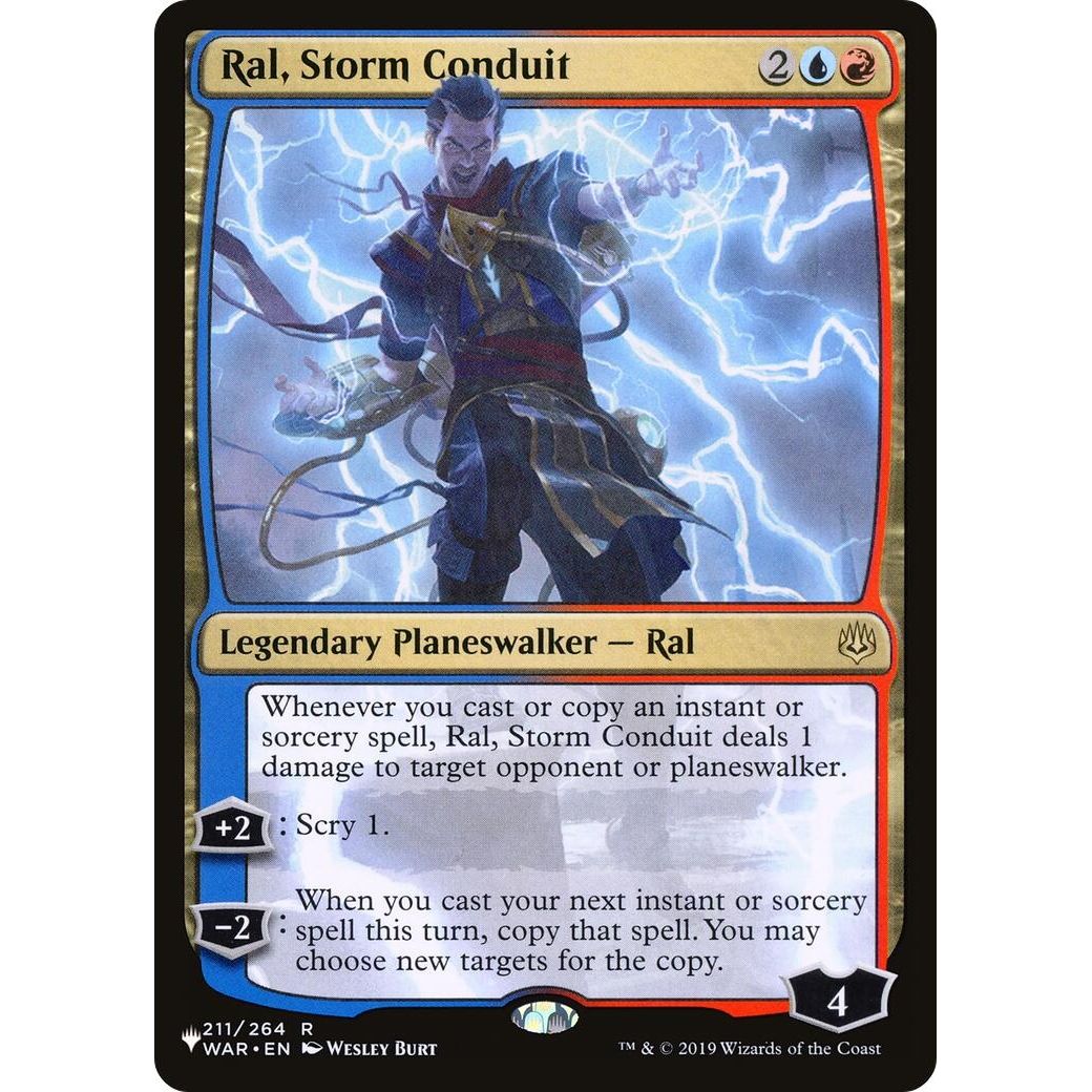 Image for Ral, Storm Conduit (211/264) (LIST) - Magic: The Gathering