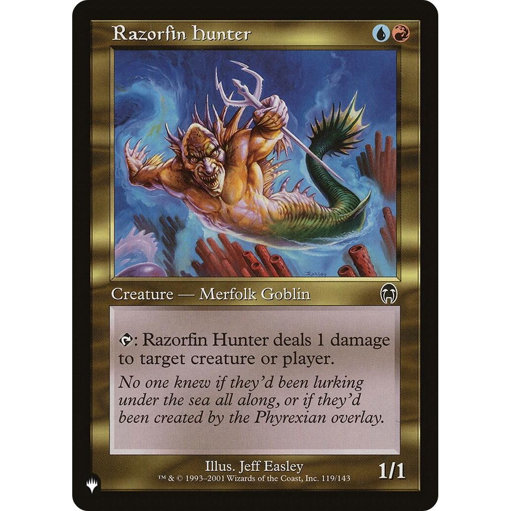 Image for Razorfin Hunter (119/143) (LIST) - Magic: The Gathering