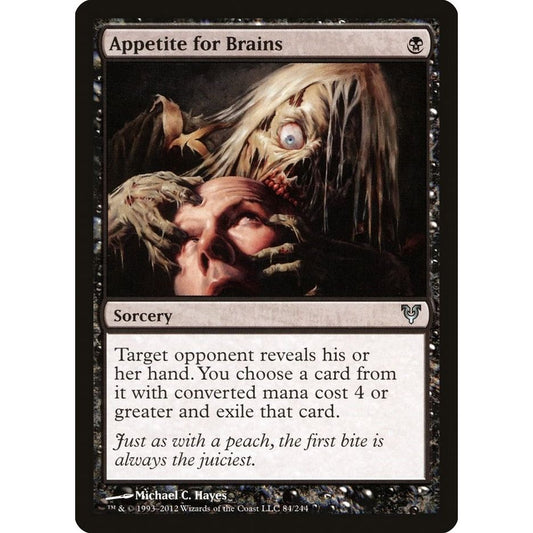 Image for Appetite for Brains (84) (AVR) - Magic: The Gathering