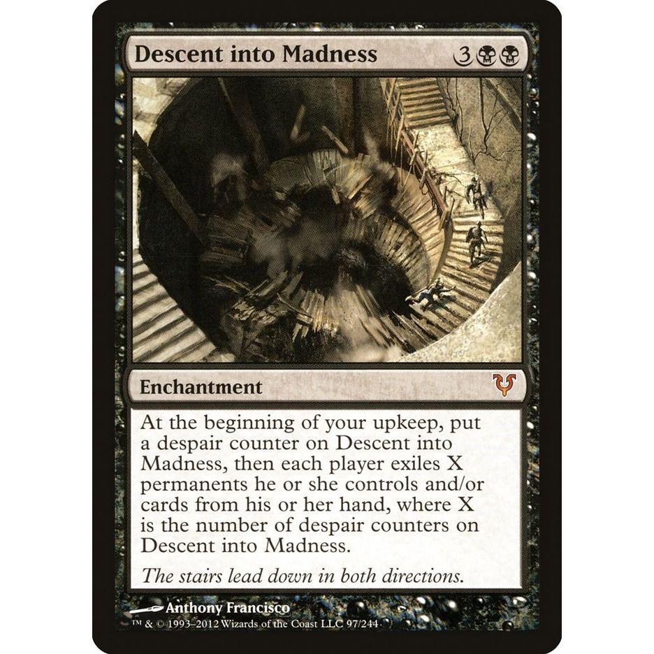 Image for Descent into Madness (97) (AVR) - Magic: The Gathering