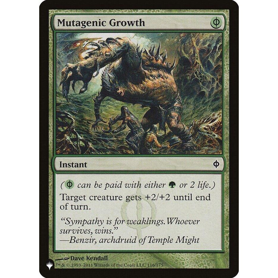 Image for Mutagenic Growth (116/175) (LIST) - Magic: The Gathering