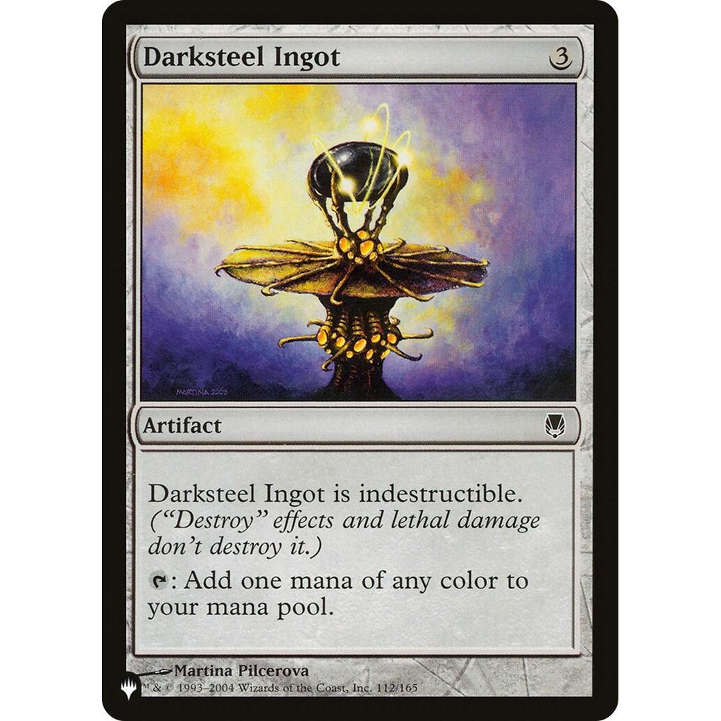 Image for Darksteel Ingot (112/165) (LIST) - Magic: The Gathering