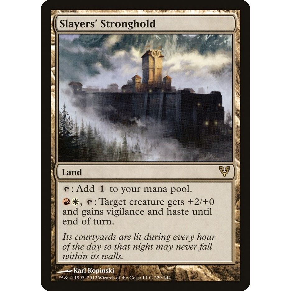 Image for Slayers' Stronghold (229) (AVR) - Magic: The Gathering