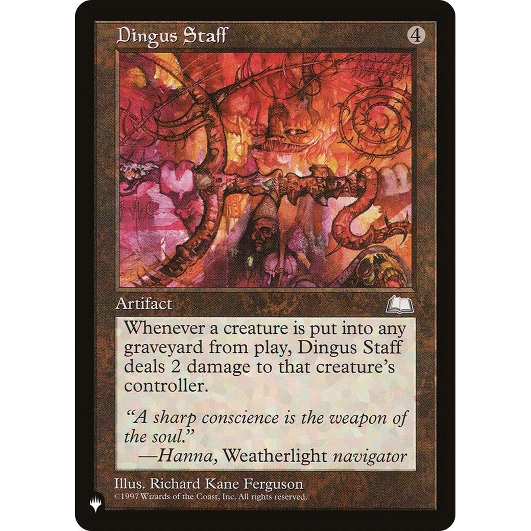 Image for Dingus Staff (LIST) - Magic: The Gathering