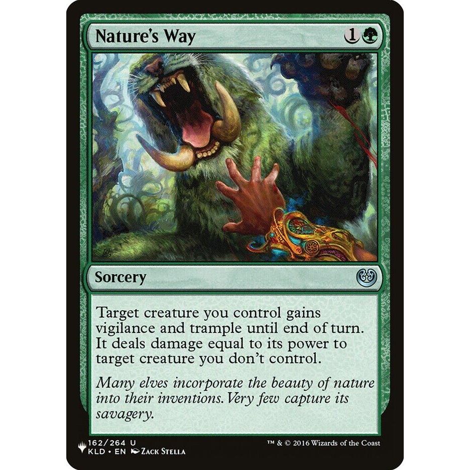 Image for Nature's Way (162/264) (LIST) - Magic: The Gathering