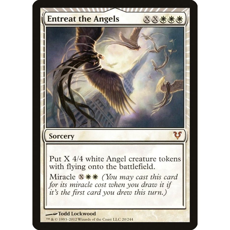 Image for Entreat the Angels (20) (AVR) - Magic: The Gathering