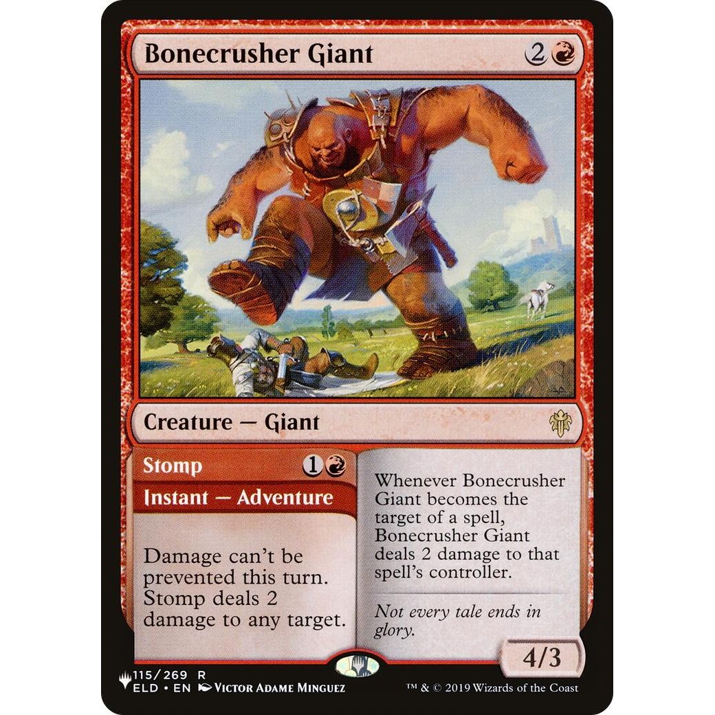 Image for Bonecrusher Giant (115/269) (LIST) - Magic: The Gathering