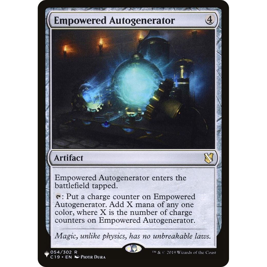 Image for Empowered Autogenerator (054/302) (LIST) - Magic: The Gathering