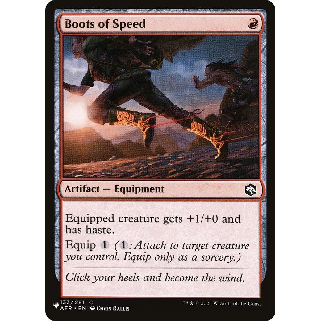 Image for Boots of Speed (133/281) (LIST) - Magic: The Gathering
