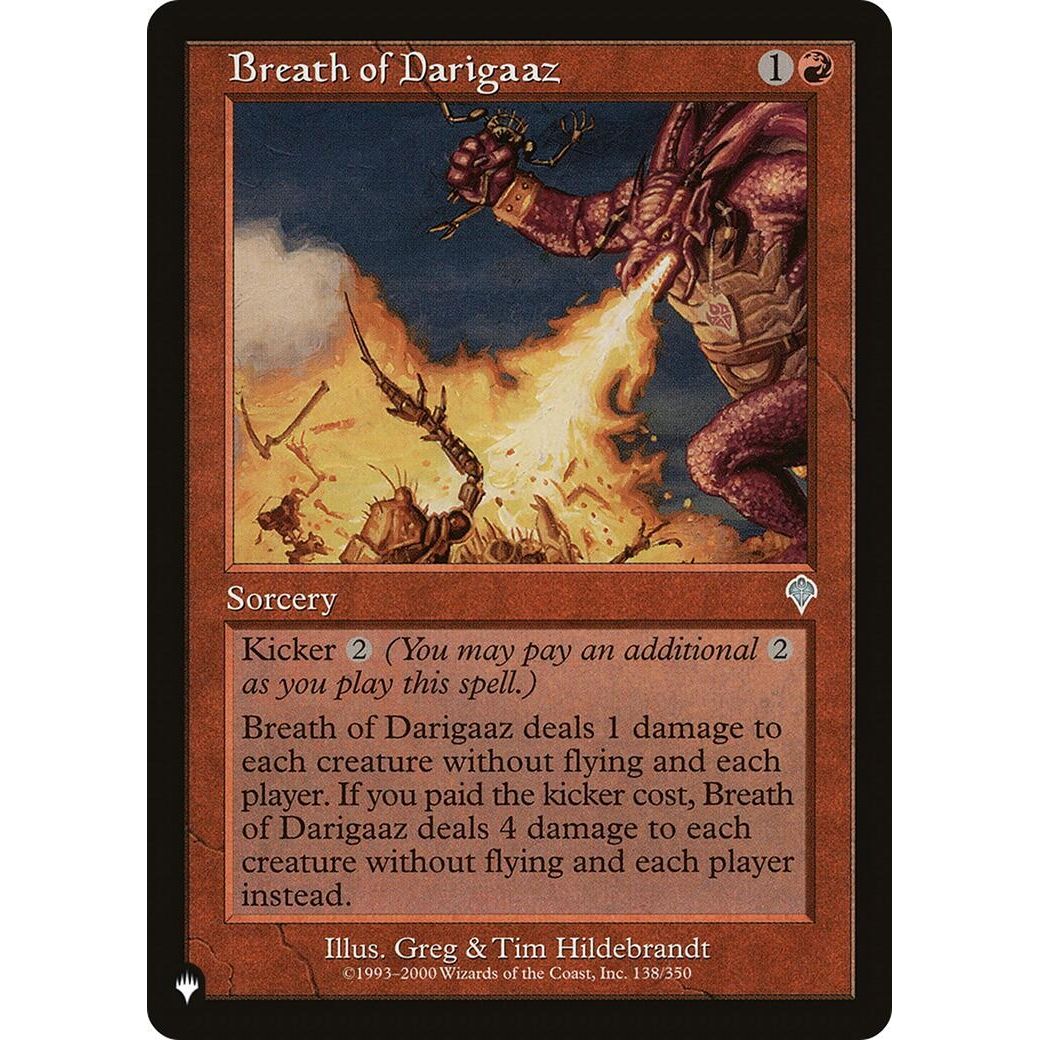 Image for Breath of Darigaaz (138/350) (LIST) - Magic: The Gathering