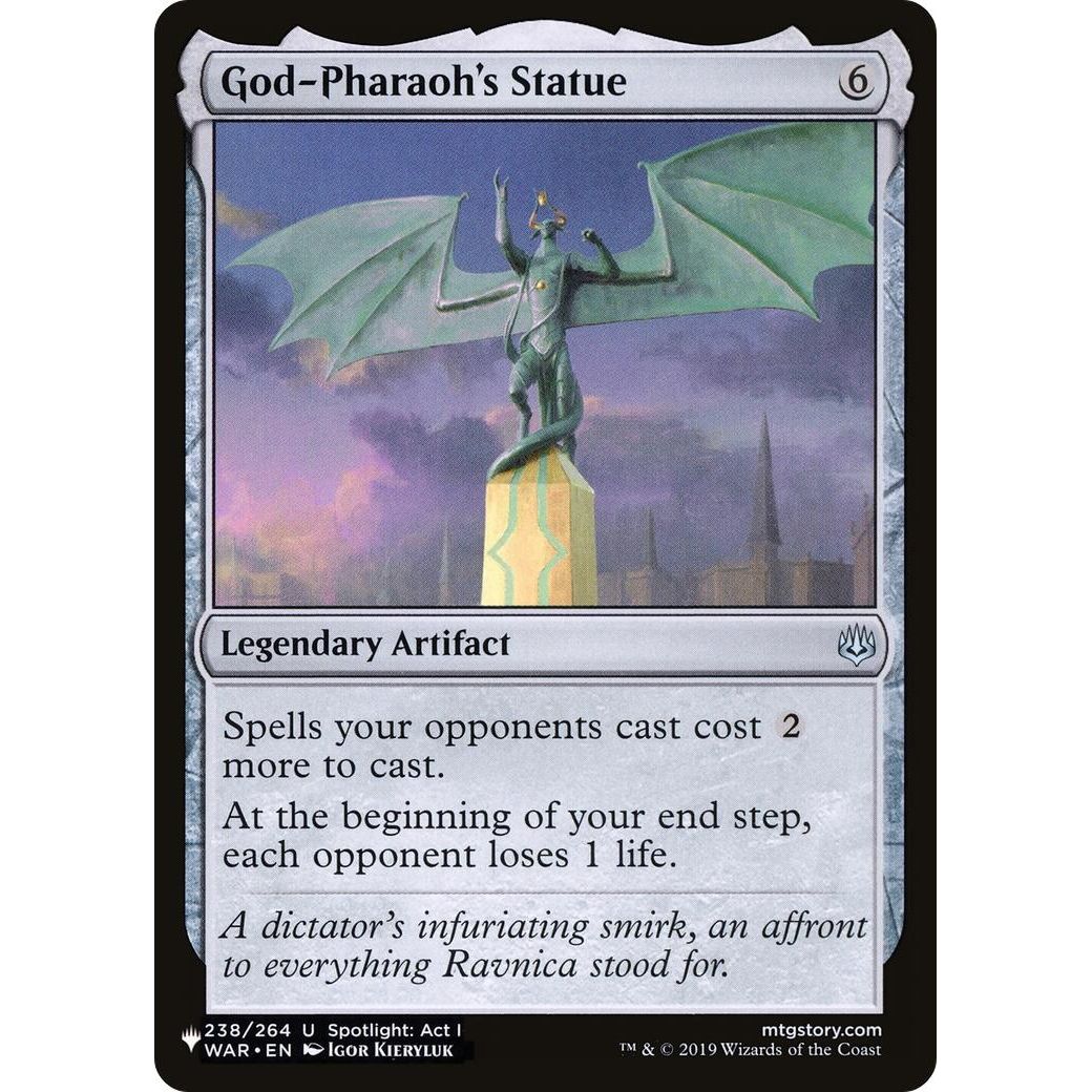 Image for God-Pharaoh's Statue (238/264) (LIST) - Magic: The Gathering
