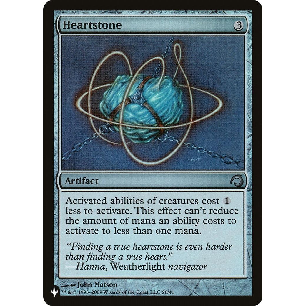 Image for Heartstone (H09) (26/41) (LIST) - Magic: The Gathering