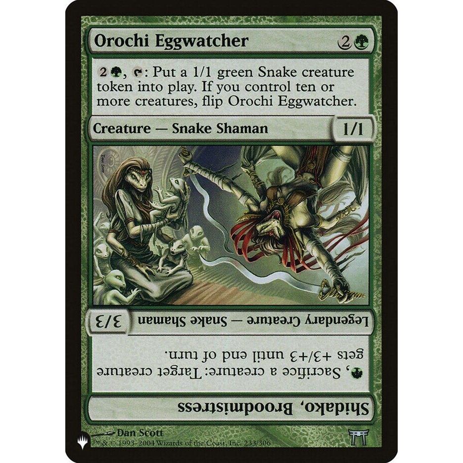 Image for Orochi Eggwatcher // Shidako, Broodmistress (233/306) (LIST) - Magic: The Gathering