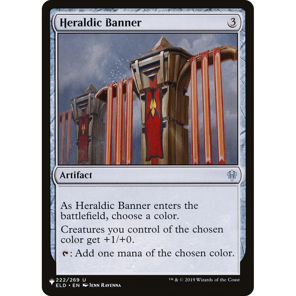 Image for Heraldic Banner (222/269) (LIST) - Magic: The Gathering