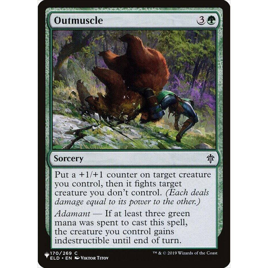 Image for Outmuscle (170/269) (LIST) - Magic: The Gathering