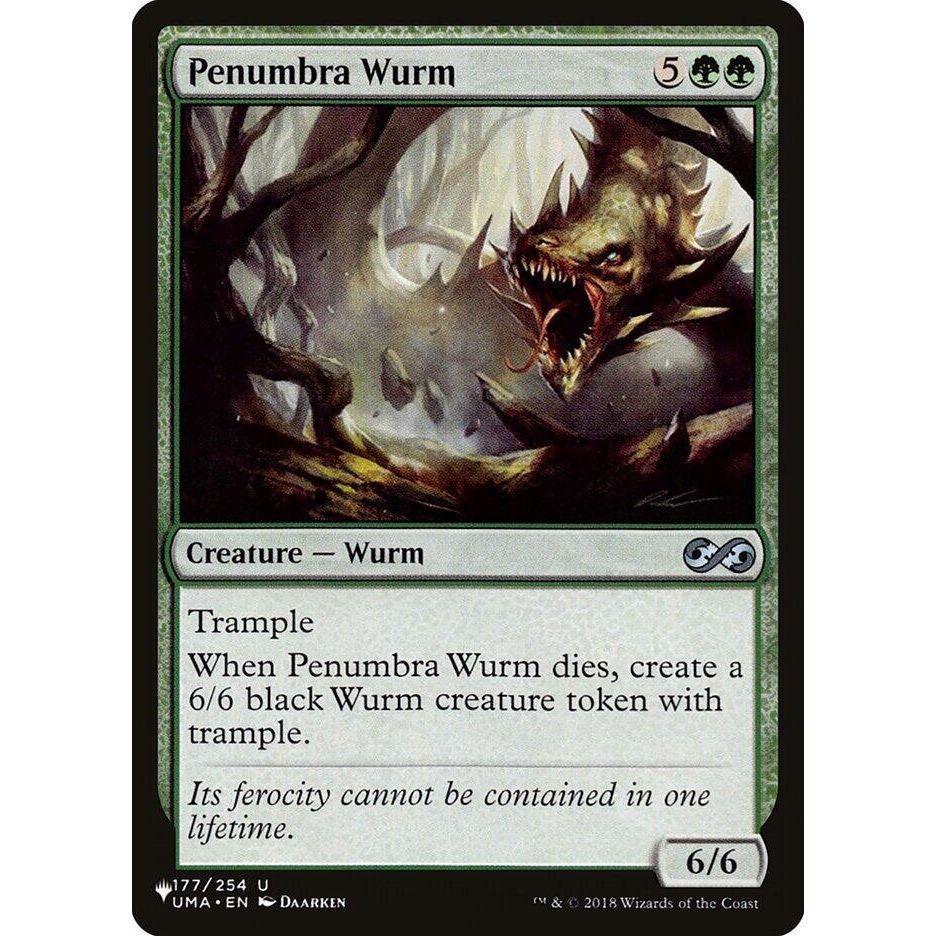 Image for Penumbra Wurm (177/254) (LIST) - Magic: The Gathering