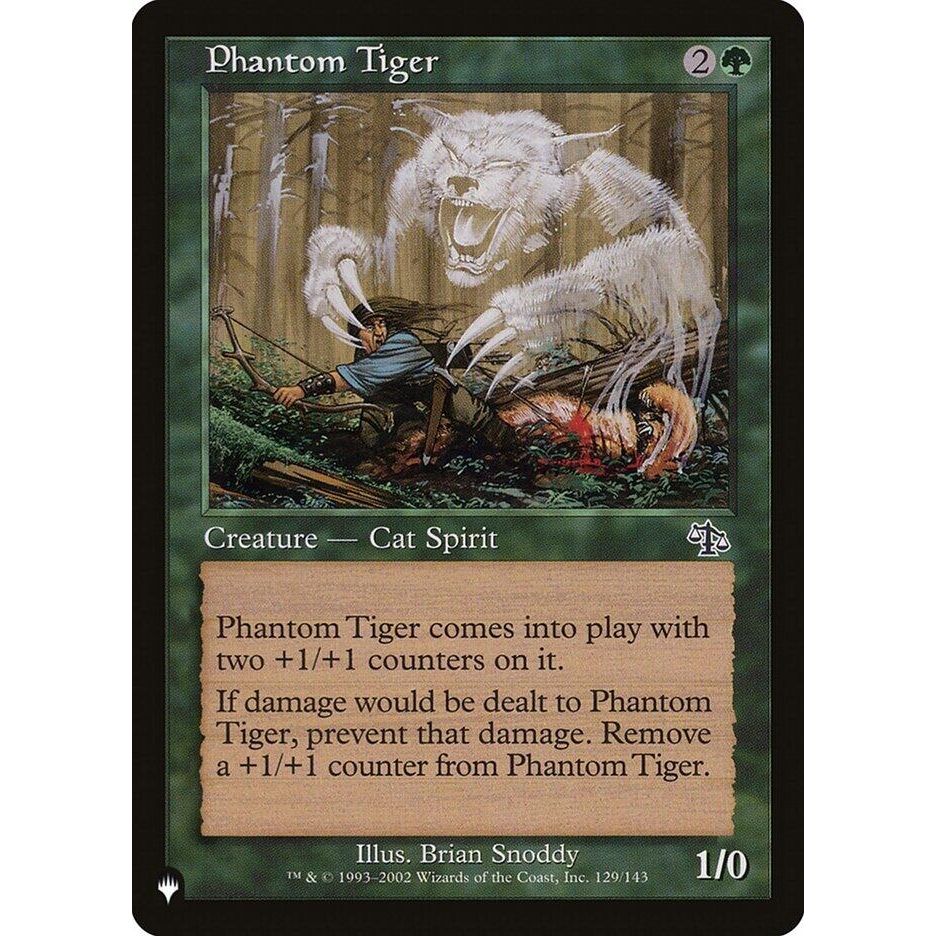 Image for Phantom Tiger (129/143) (LIST) - Magic: The Gathering