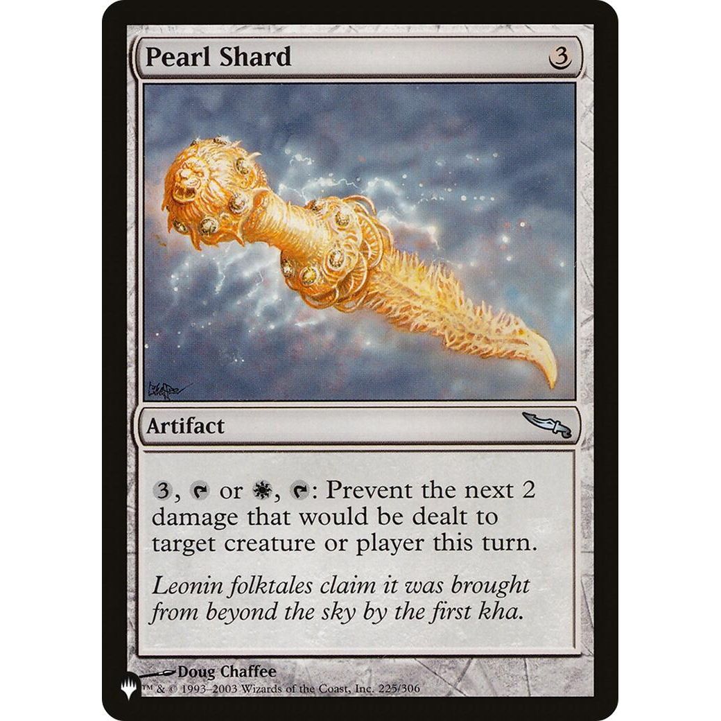 Image for Pearl Shard (225/306) (LIST) - Magic: The Gathering
