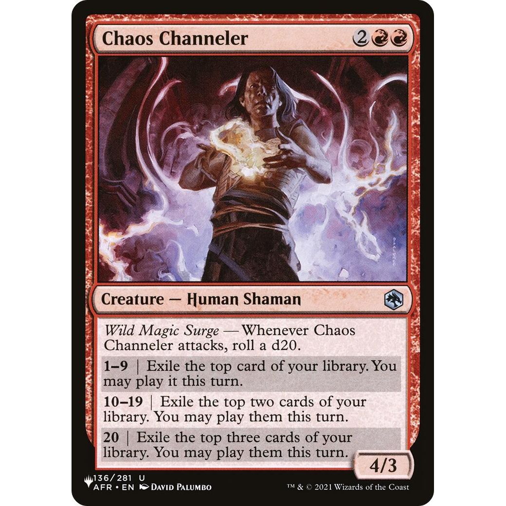 Image for Chaos Channeler (136/281) (LIST) - Magic: The Gathering
