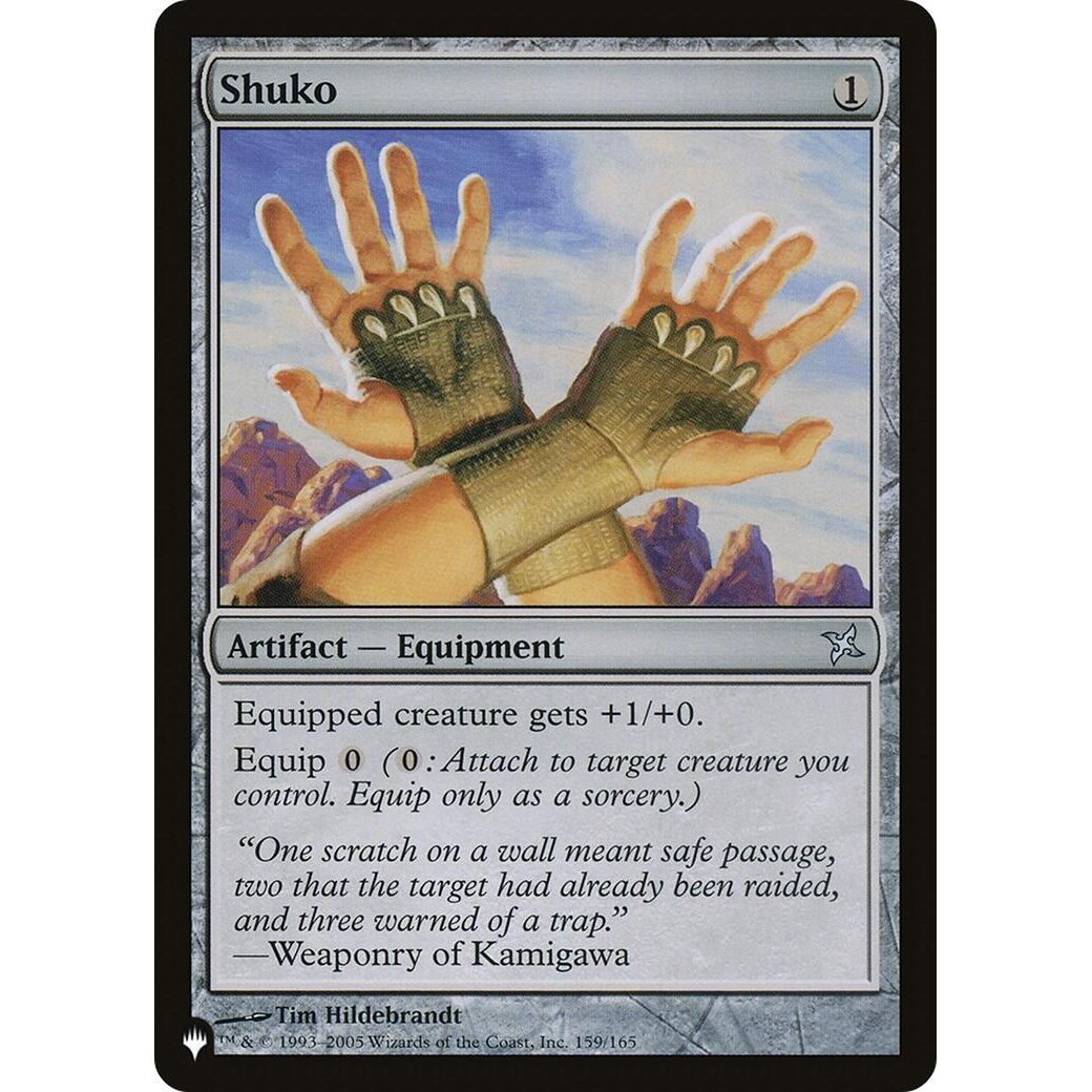Image for Shuko (159/165) (LIST) - Magic: The Gathering