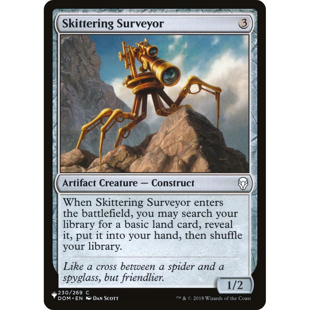 Image for Skittering Surveyor (230/269) (LIST) - Magic: The Gathering