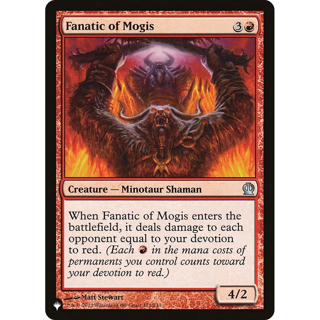 Image for Fanatic of Mogis (121/249) (LIST) - Magic: The Gathering