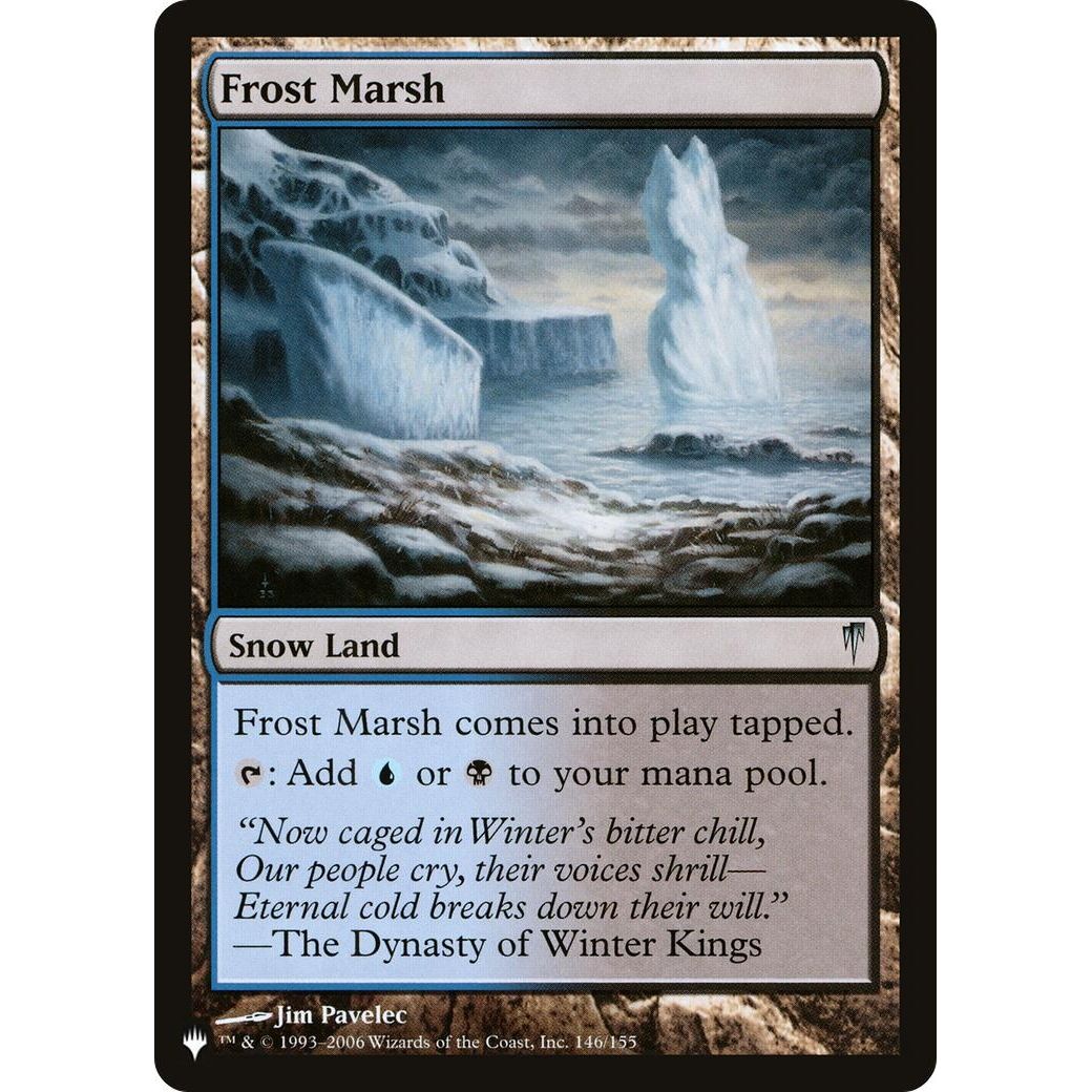 Image for Frost Marsh (146/155) (LIST) - Magic: The Gathering