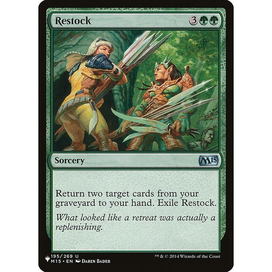 Image for Restock (195/269) (LIST) - Magic: The Gathering