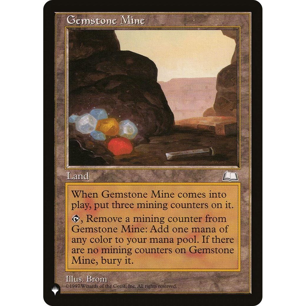 Image for Gemstone Mine (WTH) (LIST) - Magic: The Gathering