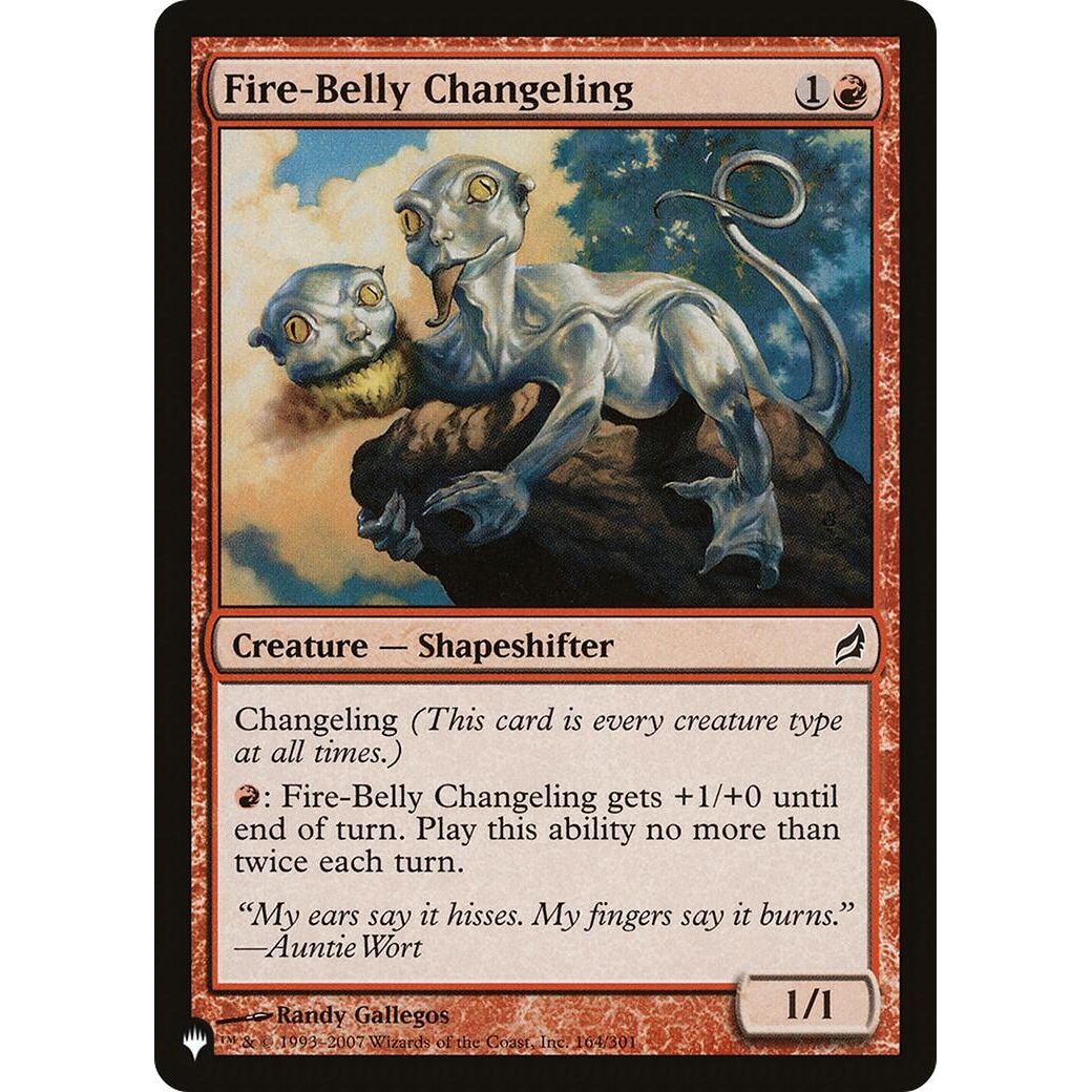 Image for Fire-Belly Changeling (164) (LIST) - Magic: The Gathering