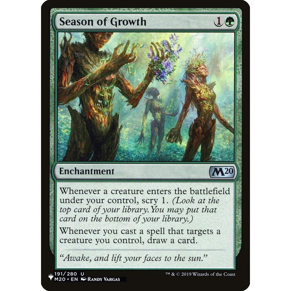 Image for Season of Growth (191/280) (LIST) - Magic: The Gathering