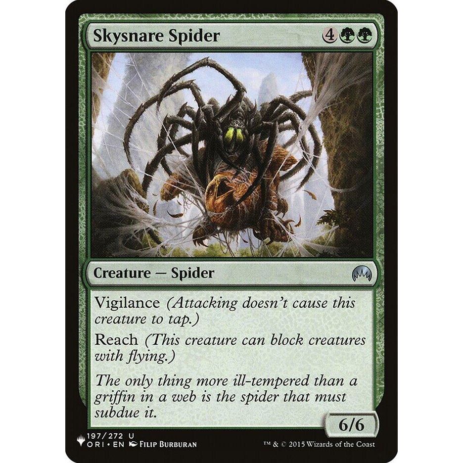 Image for Skysnare Spider (197/272) (LIST) - Magic: The Gathering