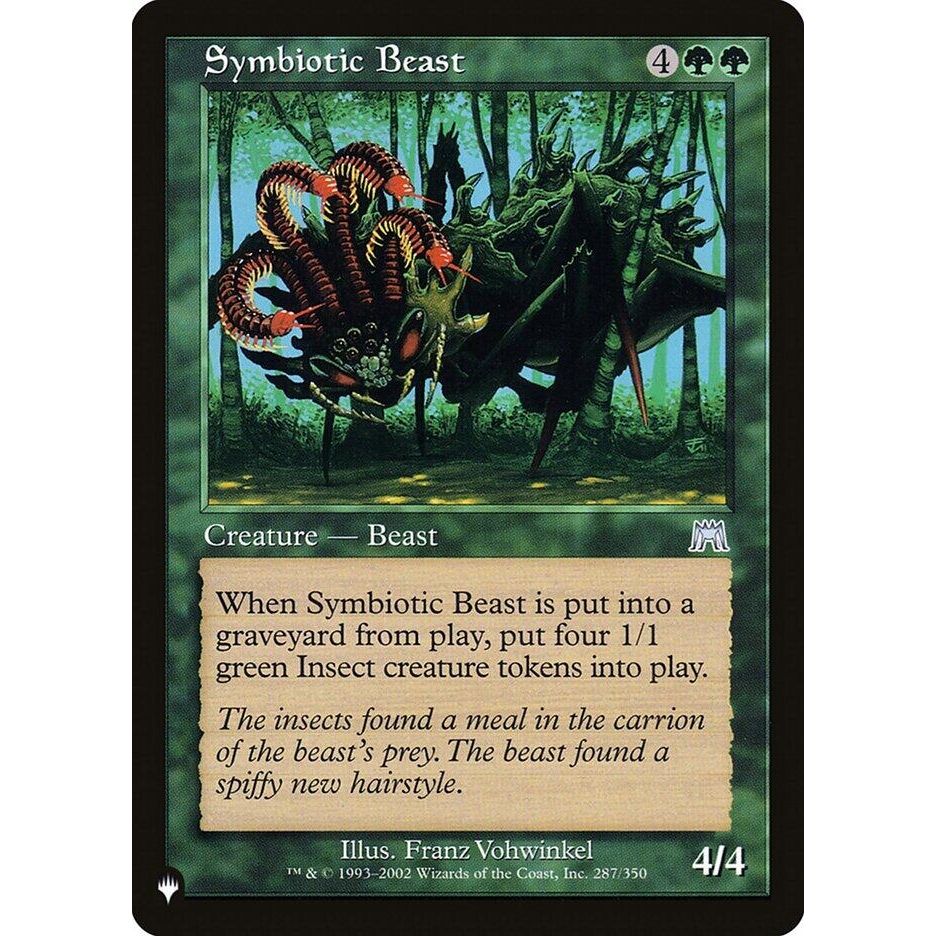 Image for Symbiotic Beast (287/350) (LIST) - Magic: The Gathering