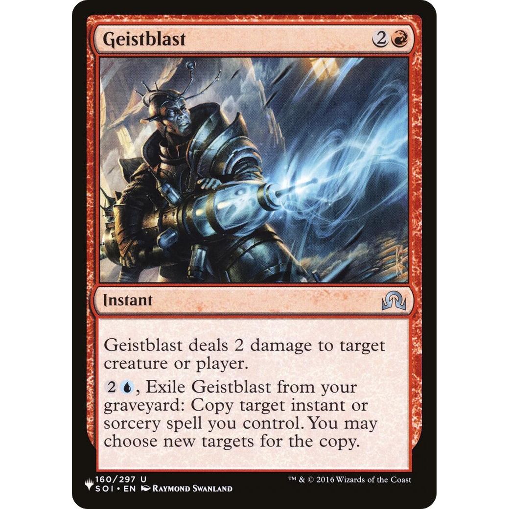 Image for Geistblast (160/297) (LIST) - Magic: The Gathering
