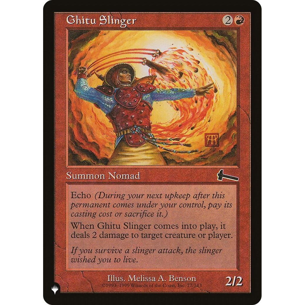 Image for Ghitu Slinger (77/143) (LIST) - Magic: The Gathering
