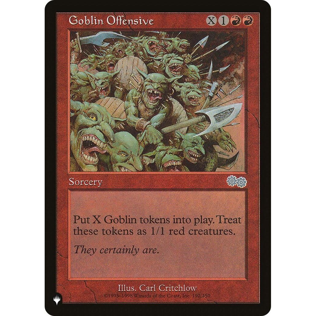 Image for Goblin Offensive (192/350) (LIST) - Magic: The Gathering
