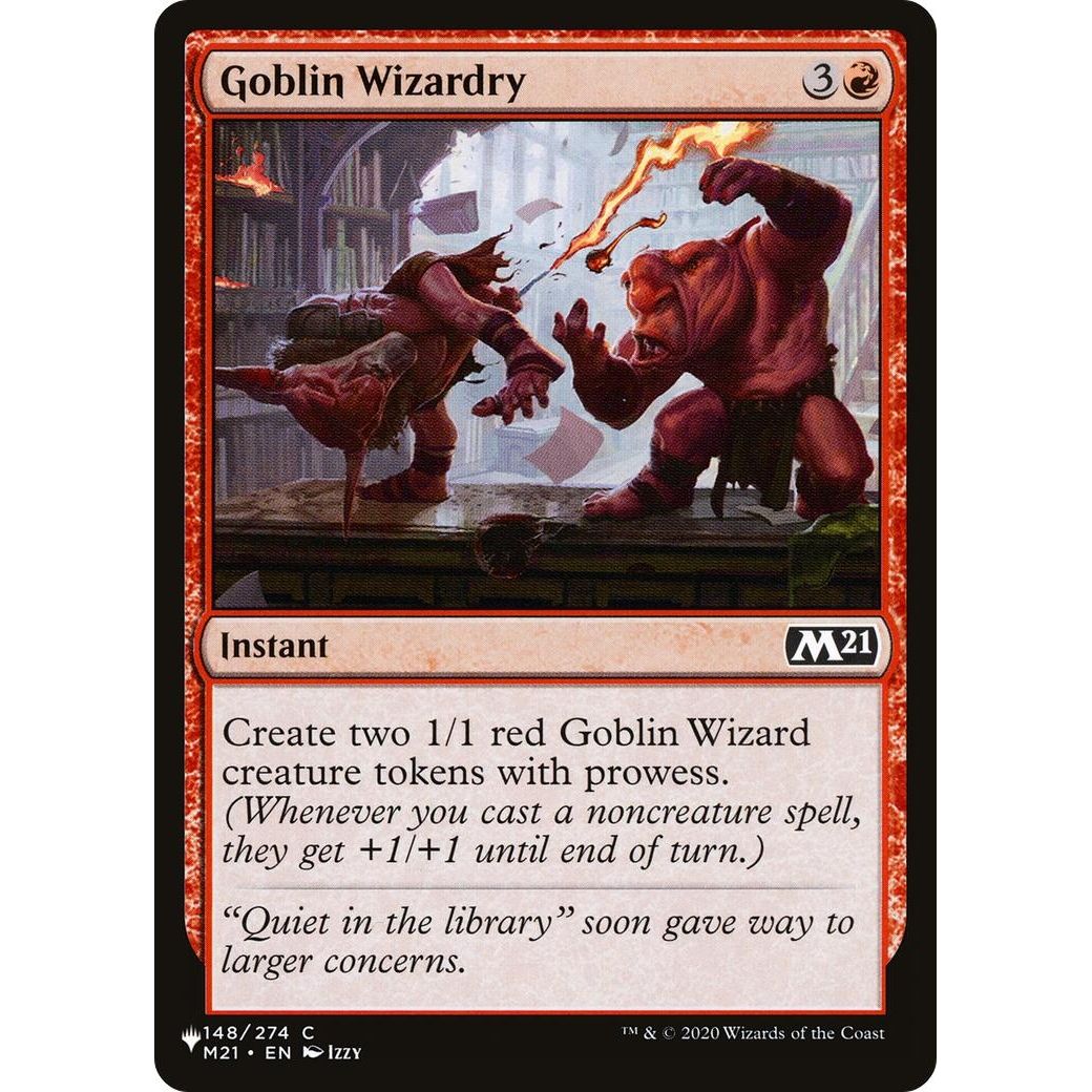 Image for Goblin Wizardry (148/274) (LIST) - Magic: The Gathering
