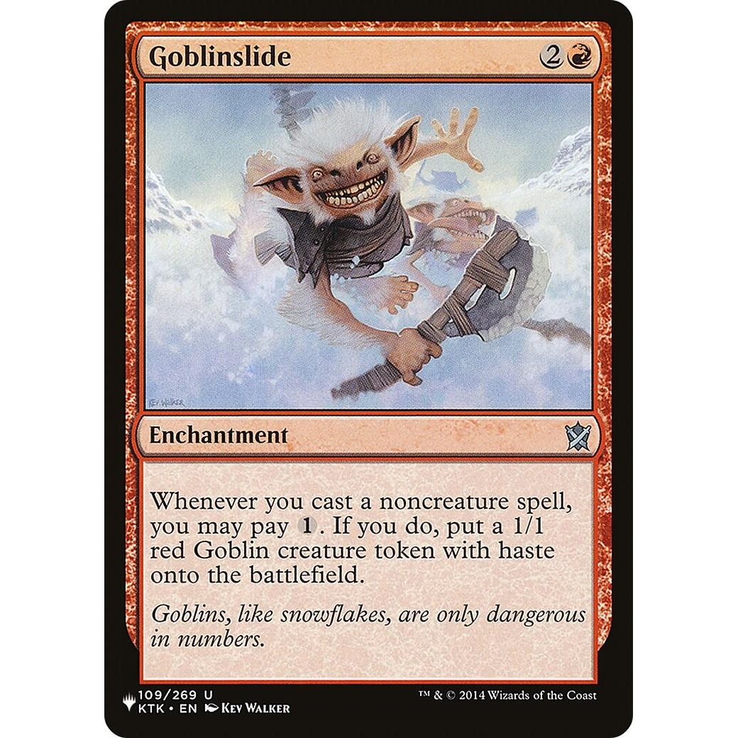 Image for Goblinslide (109/269) (LIST) - Magic: The Gathering
