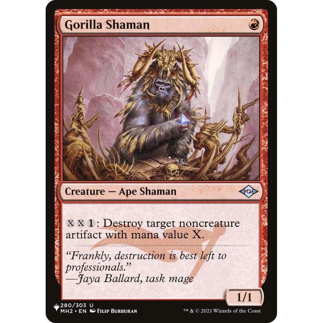 Image for Gorilla Shaman (280/303) (LIST) - Magic: The Gathering