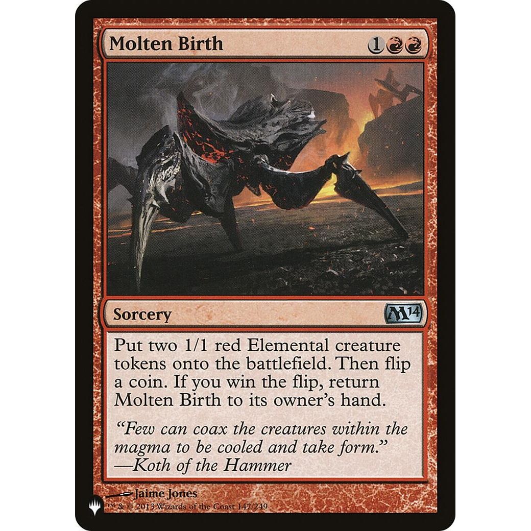 Image for Molten Birth (147/249) (LIST) - Magic: The Gathering