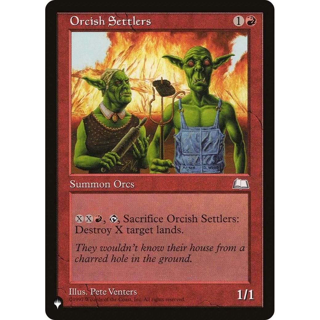 Image for Orcish Settlers (LIST) - Magic: The Gathering