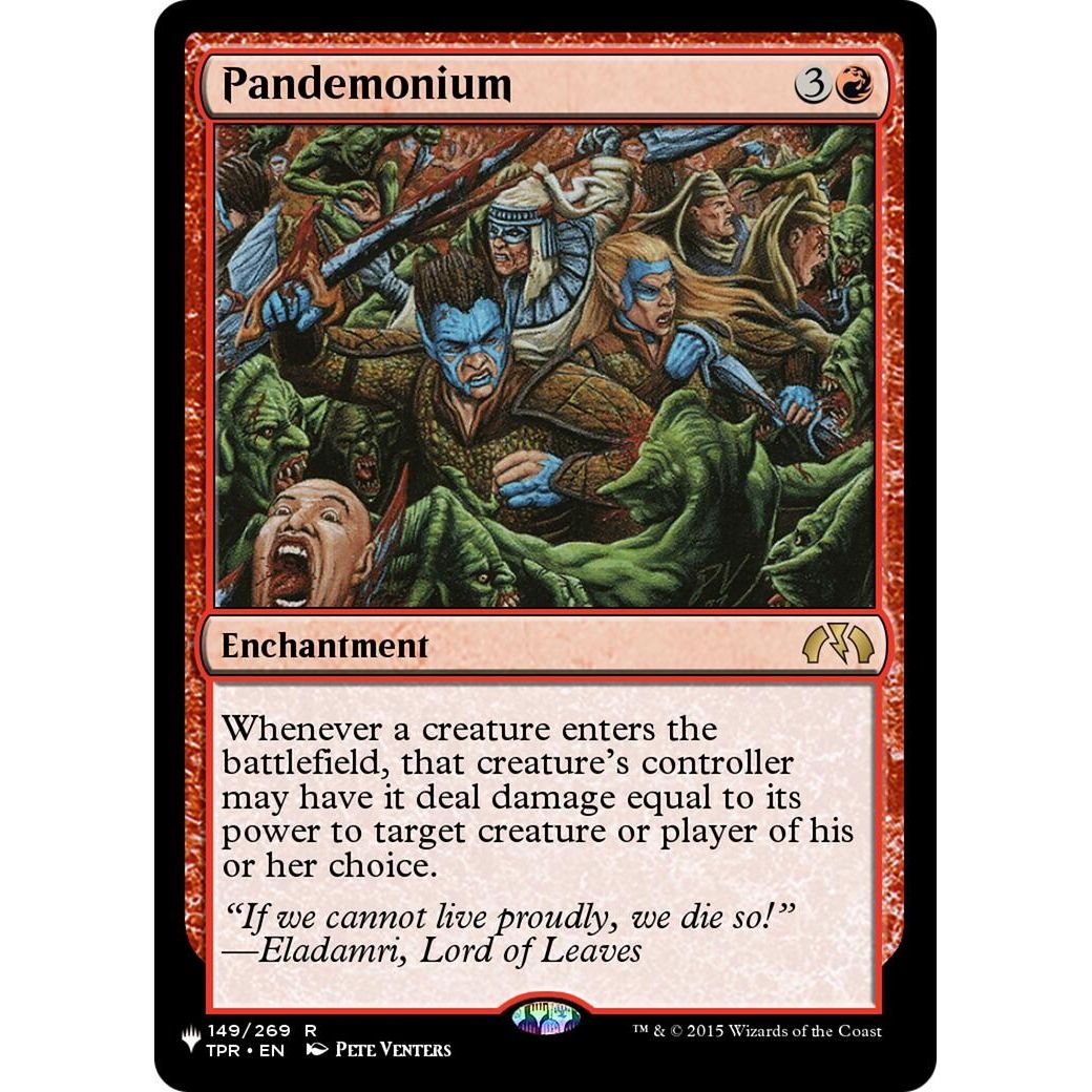 Image for Pandemonium (TPR) (149/269) (LIST) - Magic: The Gathering