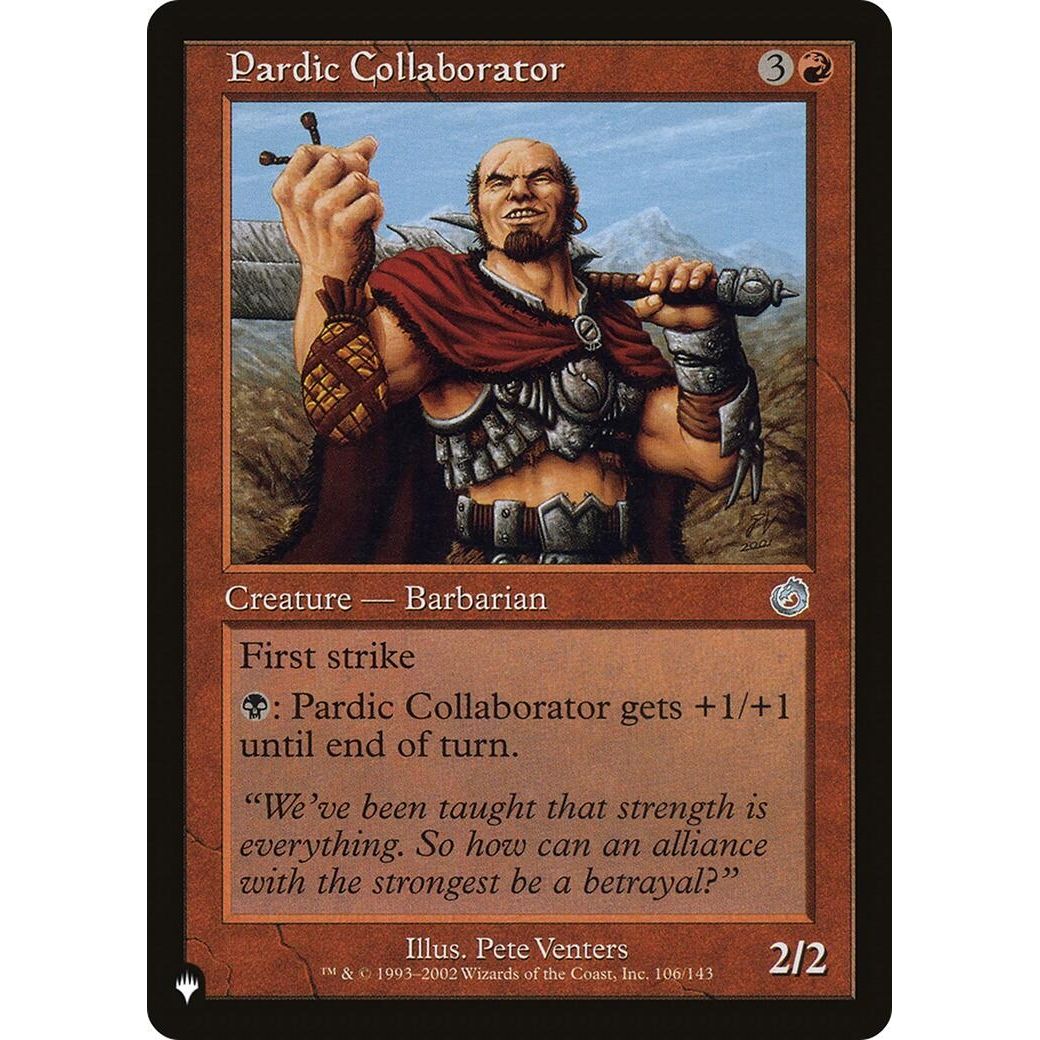 Image for Pardic Collaborator (106/143) (LIST) - Magic: The Gathering